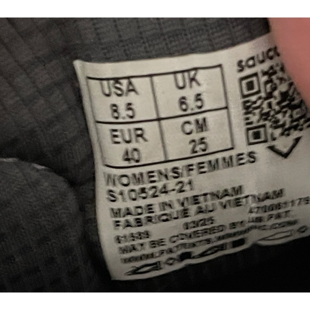 Saucony Excursion TR13 Trail Running Shoes Sneakers Grey Pink Size 8.5 - Picture 14 of 15